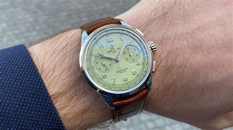 breitling pistachio dial